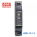 HDR-15-12 Mean well SMPS - 12V 1.25A 15W Din Rail Metal Power Supply
