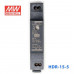 HDR-15-5 Mean well SMPS - 5V 2.4A 12W Din Rail Metal Power Supply HDR-15-5 Mean well SMPS - 5V 2.4A 12W Din Rail Metal Power Supply
