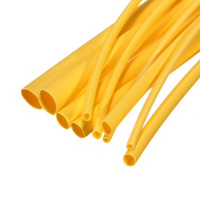 10mm Heat Shrink Sleeve Tube - Yellow - 1 meter