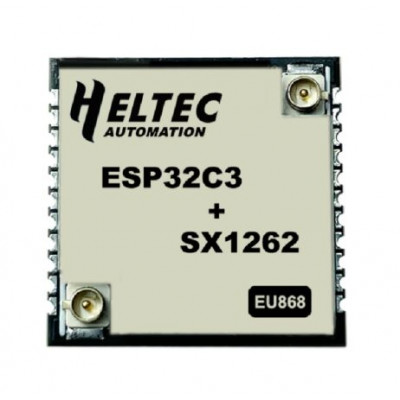 HELTEC Automation CT62Lora module low power Wifi BLE sx1262 node LORANWAN ESP32 C3 (433-510mhz)