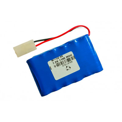 7.2V 1100mAh AA Ni-Cd High Quality Rechargeable Battery with JST-PH 2Pin Plug For Toys/Cordless Phones