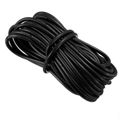 High Quality Ultra Flexible 10AWG Silicone Wire 10m (Black)