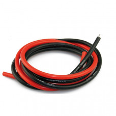 High Quality Ultra Flexible 10AWG Silicone Wire 1m (Black) + 1m (Red)