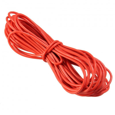 High Quality Ultra Flexible 14AWG Silicone Wire 10m (Red)