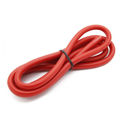 High Quality Ultra Flexible 16AWG Silicon Wire 1m (Red)