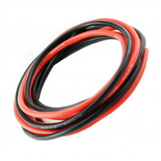 High Quality Ultra Flexible 18AWG Silicone Wire 3m (Black) + 3m (Red)