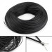 High Quality Ultra Flexible 24AWG Silicon Wire 2m (Black)