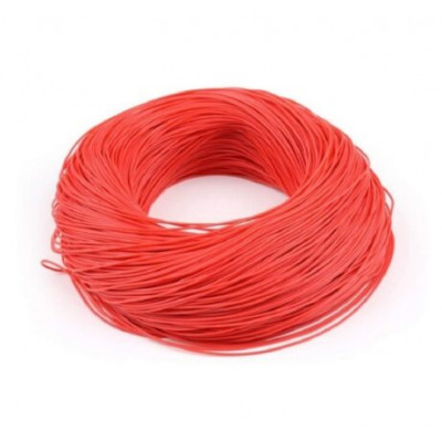 High Quality Ultra Flexible 24AWG Silicone Wire 100M (Red)