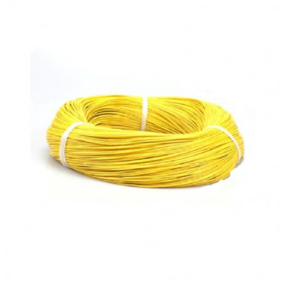 High Quality Ultra Flexible 24AWG Silicone Wire 400m (Yellow)