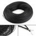 High Quality Ultra Flexible 24AWG Silicone Wire 5m (Black)