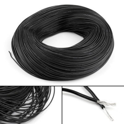 High Quality Ultra Flexible 28AWG Silicone Wire 5m (Black)