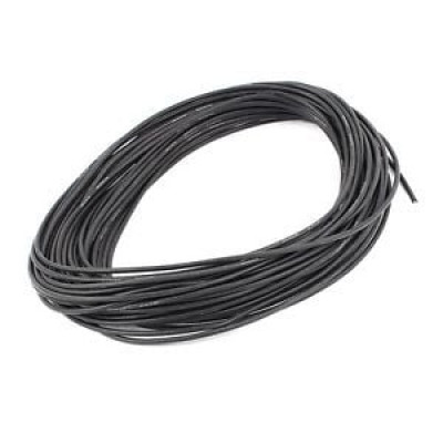 High Quality Ultra Flexible 30AWG Silicone Wire 5m (Black)