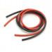 High Quality Ultra Flexible 8AWG Silicone Wire 0.5m (Red) + 0.5m (Black)