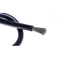 High Quality Ultra Flexible 8AWG Silicone Wire 1m (Black)