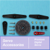 HiTec HS-7954SH High Voltage, High Torque, Steel Gear, Coreless Premium Digital Servo