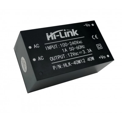 HLK-40M12 Hi-Link 12V 40W AC to DC Power Supply Module