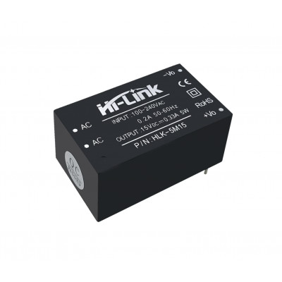 HLK-5M15 Hi-Link 15V 5W AC to DC Power Supply Module