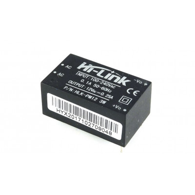 HLK-PM12 Hi-link 12V 3W - AC to DC Power Supply Module