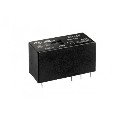 Hongfa 24V 8A DC HF115F/024-2HS4 6-Pin DPST PCB Mount Power Relay