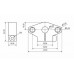 Horizontal Shaft Support - SHF8 for 3D Printers