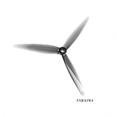 HQProp 7.5X3.7X3 Light Grey (2CW+2CCW)-Poly Carbonate Triblade Propeller HQProp 7.5X3.7X3 Light Grey (2CW+2CCW)-Poly Carbonate Triblade Propeller