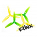 HQProp Ethix S4 Lemon Lime (2CW+2CCW)-Poly Carbonate Triblade Propeller HQProp Ethix S4 Lemon Lime (2CW+2CCW)-Poly Carbonate Triblade Propeller