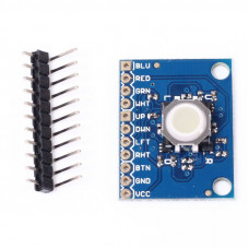 ICSH044A ICSTATION Blackberry Trackball Breakout Board 360 Degree Trajectory Ball Module