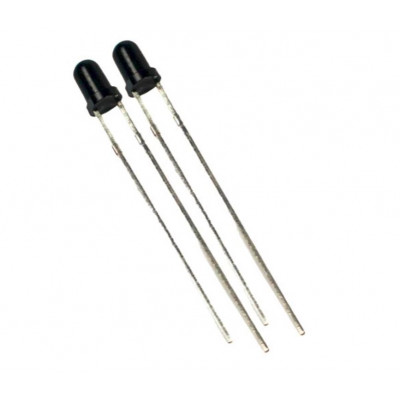 IR Receiver LED 3mm - 2 pieces pack 