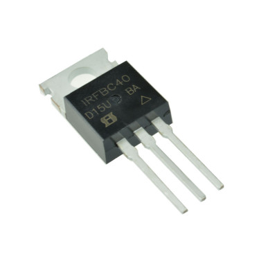 IRFBC40 MOSFET - 600V 6.2A N-Channel Power MOSFET TO-220 Package IRFBC40 MOSFET - 600V 6.2A N-Channel Power MOSFET TO-220 Package