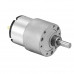 JGB37-520 DC12V 60RPM/MIN Miniature Forward and Reverse Brushed DC Speed Reducer Motor