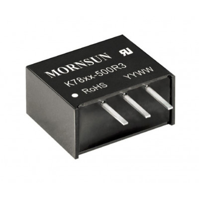K7815-500R3 Mornsun +15V/-15V Output DC-DC Converter 0.5W Power Supply Module - SIP Package K7815-500R3 Mornsun +15V/-15V Output DC-DC Converter 0.5W Power Supply Module - SIP Package