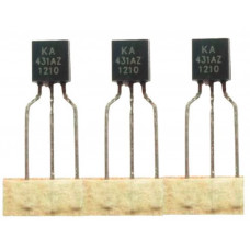 KA431AZ - Programmable Shunt Regulator - 3 Pieces Pack