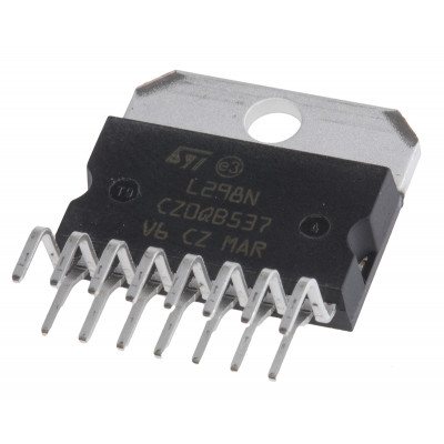 L298N Dual Full Bridge Driver IC Multiwatt-15 Package