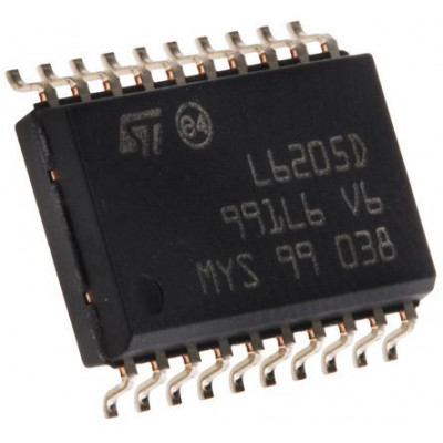 L6205 IC - (SMD Package) - DMOS Dual Full Bridge Driver IC