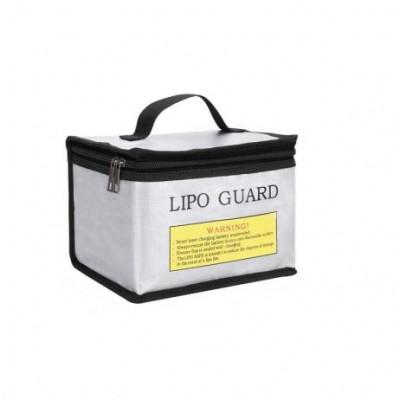 Large Space Fire and Water Resistant Lipo Battery Bag (215mm x 165mm x 120mm)