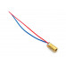 Laser Diode - Red - 650nm - (3V to 5V) - 6mm - 5mW