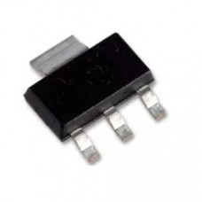 LD1117S33CTR STMICROELECTRONICS Fixed LDO Voltage Regulator, 4.75V to 15V, 1.1V Dropout, 3.3Vout, 950mAout, SOT-223-4
