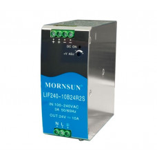 LIF240-10B12R2S Mornsun SMPS - 12V 16A 192W AC/DC DIN Rail Power Supply