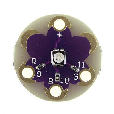 LilyPad Tri-Color LED RGB Module for Arduino