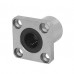 Linear Bearing LMK12UU 12mm Square Flange Bushing Linear Bearing LMK12UU 12mm Square Flange Bushing