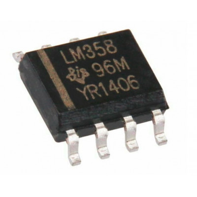 LM358 IC - (SMD Package) - Low Power Dual Op-Amp IC