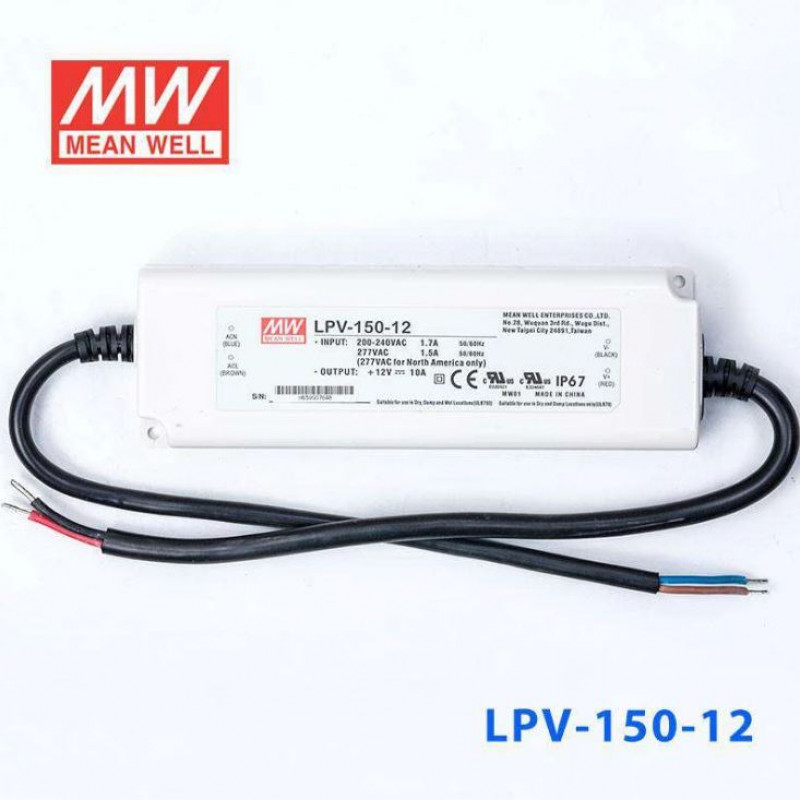 Mean well lpv. Блок питания lpv-150-12. lpv-150-12 схема. cv-150wh-12 блок питания. mean well 150-12.