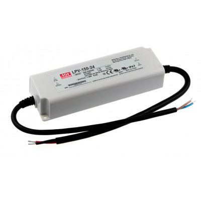 LPV-150-24 Mean Well SMPS - 24V 6.3A 151.2W Waterproof LED Power Supply