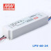 LPV-60-24 Mean Well SMPS - 24V 2.5A 60W Waterproof LED Power Supply