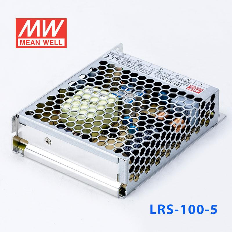 90W 5V 18A MEAN WELL LRS-100-5 Single Output High Efficiency Power Supply 