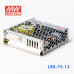 LRS-75-12 Mean Well SMPS - 12V 6A - 72W Metal Power Supply LRS-75-12 Mean Well SMPS - 12V 6A - 72W Metal Power Supply