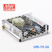 LRS-75-24 Mean Well SMPS - 24V 3.2A - 76.8W Metal Power Supply