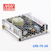 LRS-75-24 Mean Well SMPS - 24V 3.2A - 76.8W Metal Power Supply LRS-75-24 Mean Well SMPS - 24V 3.2A - 76.8W Metal Power Supply