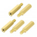 M3 X 20mm Male to Female Brass Hex Threaded Pillar Standoff Spacer - 6 Pieces Pack