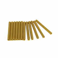 M3 X 50mm Female to Female Brass Hex Threaded Pillar Standoff Spacer - 2 Pieces pack M3 X 50mm Female to Female Brass Hex Threaded Pillar Standoff Spacer - 2 Pieces pack